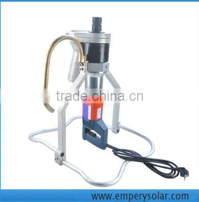 Ground screws pile electric driver
