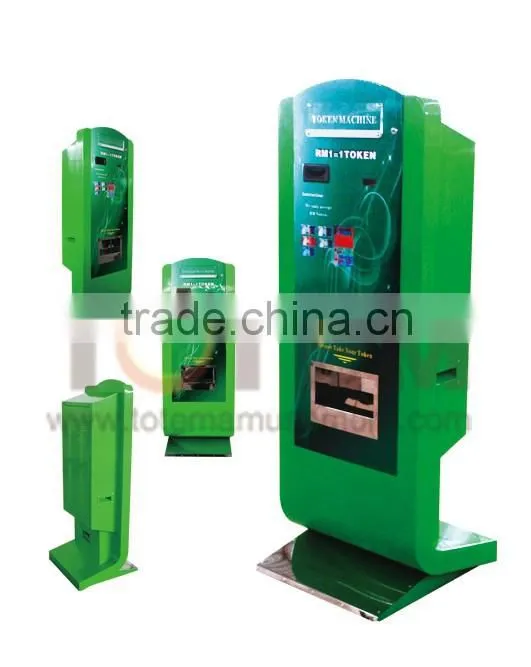 Totem coin change machine
