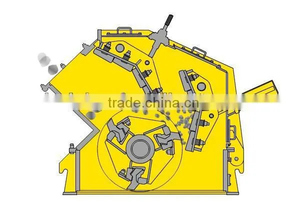 CE Approved Impact Rotary Rock Crusher China Baichy Brand