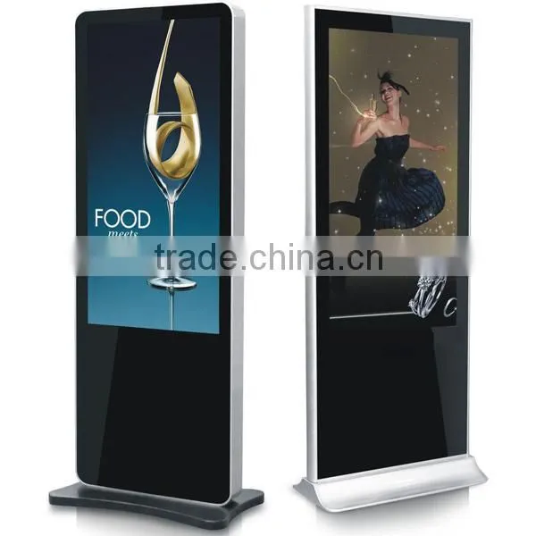 42 inch outdoor indoor wifi network kiosk touch screen lcd monitor floor stand