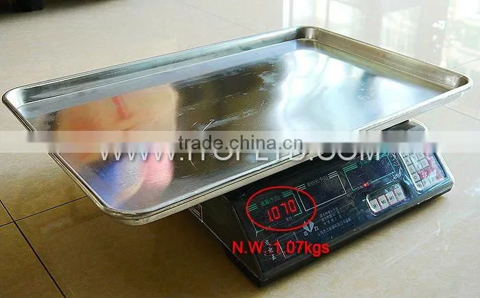 40*60cm square bakery aluminium baking tray for oven