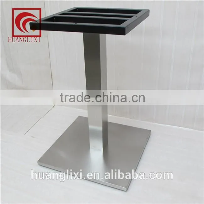 Stainless steel composite material base, the wire drawing of stainless steel table foot, additionally, western food