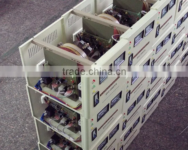 SVC 500v 1kv 2kv 3kv 5kv LED automatic voltage stabilizer