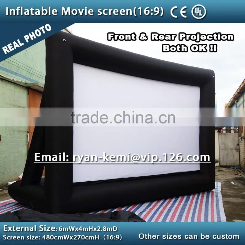 inflatable rear projection screen rear projection inflatable movie screen inflatable projector screen air screen inflatable TV
