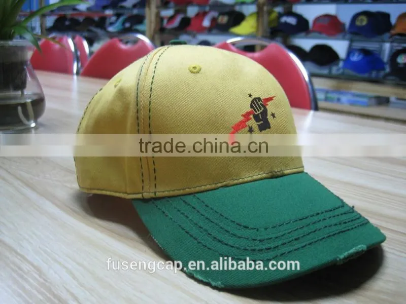 wholesale cheap newly design distressed fashion baseball cap