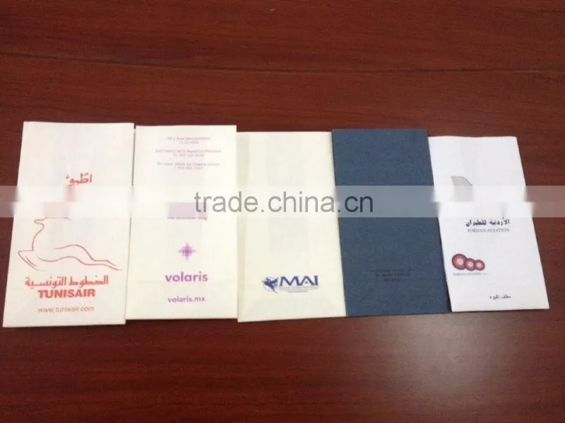 disposable airplane barf bag with high quality