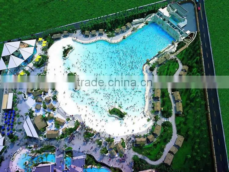 2016 artificial Wave Pool blasting vacuum row wave starter or maker in Water Park