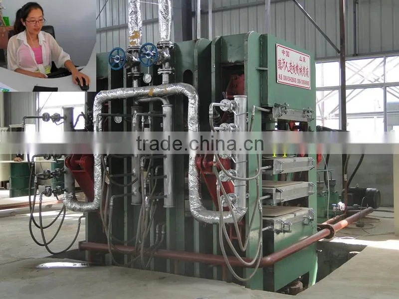 Wooden molded door hot press machine/Mould plate/Full automatic production line