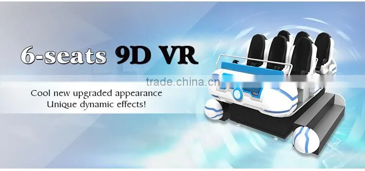 Immersive Simulator Cinema 9D VR 12 Theater with special effect
