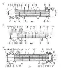 all kinds of steel shell and tube condensers with high quality
