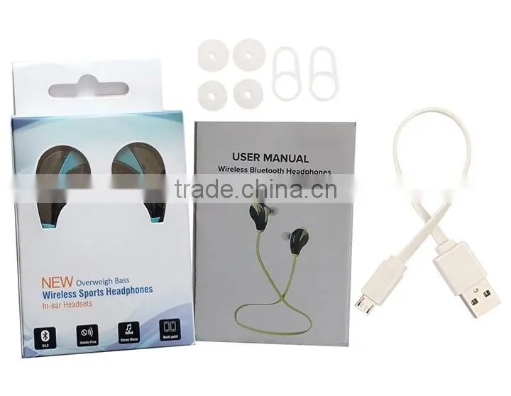 Factory Supply PC Bluetooth Earphone Wireless In-Ear Earphone