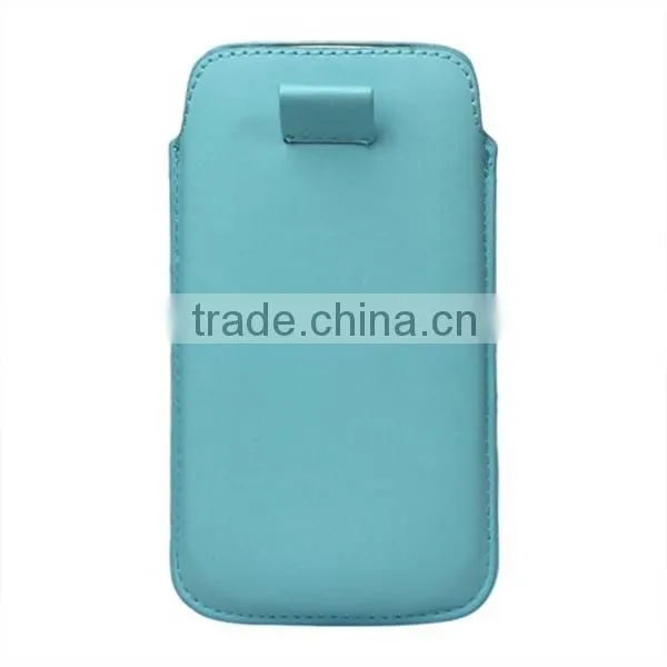 Pull Tab Leather Pouch Case for Apple iPhone 6
