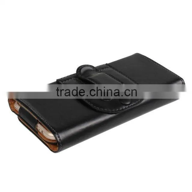 real leather pouch case for iPhone 6 4.7'' / iPhone 6 Plus 5.5''