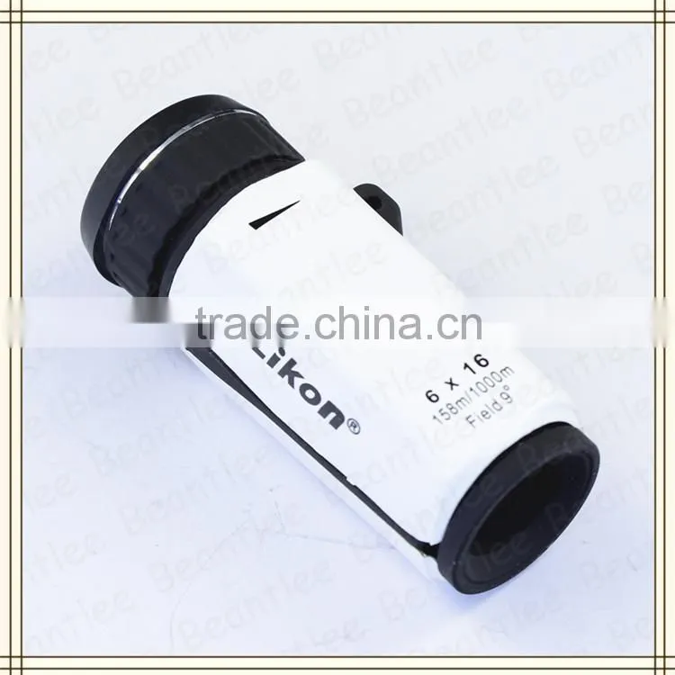 6x16 Long Range Marine Monoculars,Fixed Focus Monocular Telescops for Kids