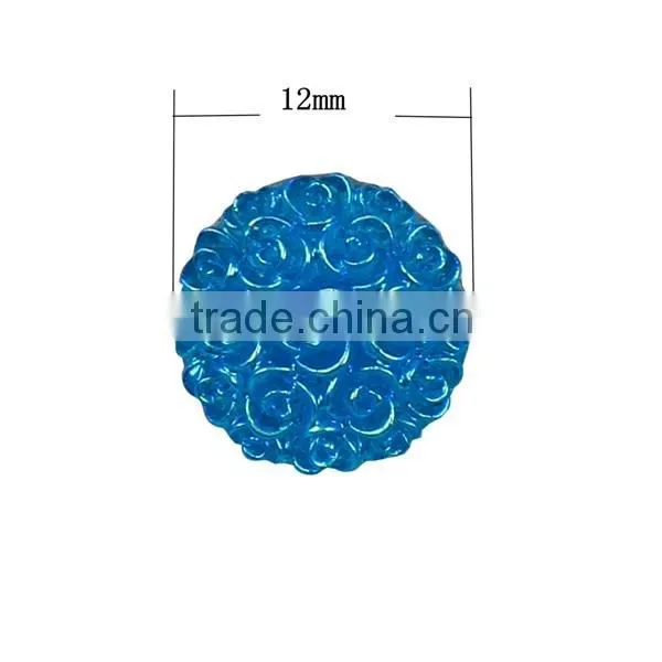 latest fashion artificial wholesale cheap hotfix beads resin stone for crafts