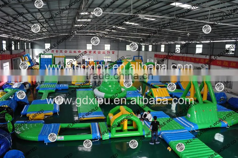 giant inflatable water park,giant inflatable floating water park