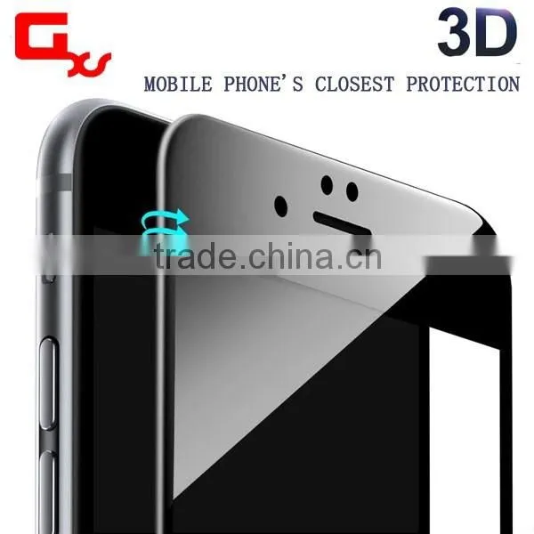 3d curved screen protector for iphone 6 glass screen protector