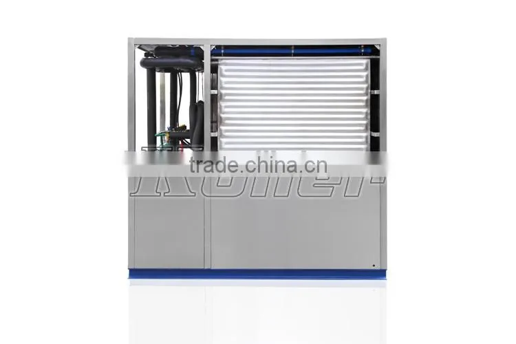 Alibaba Plate Ice Maker Machine with Ice Crusher System From China