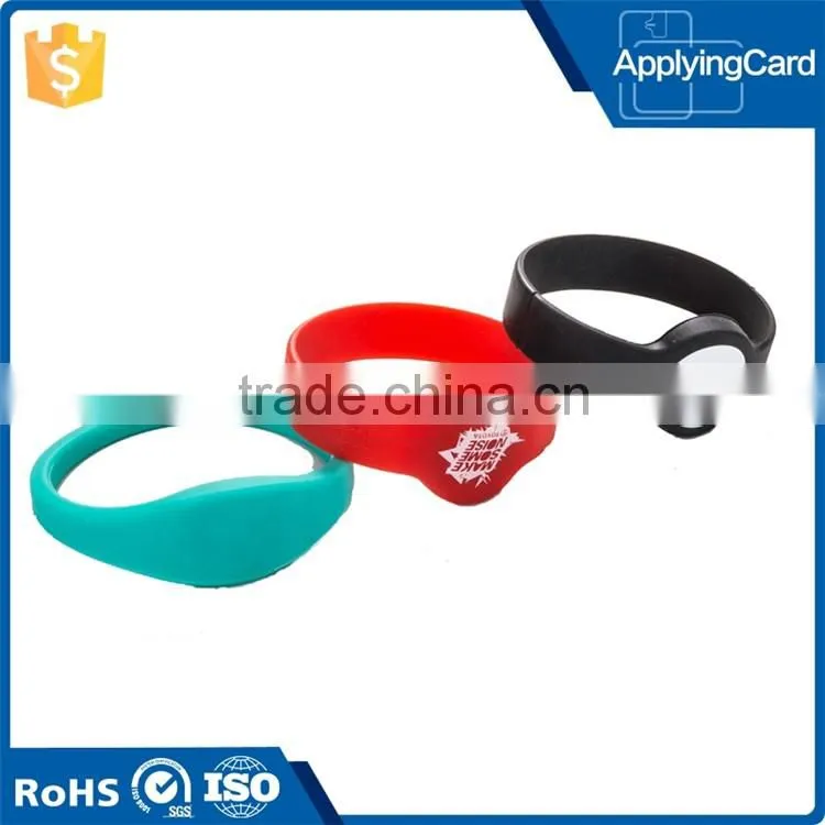 China wholesale rfd adjustaible silicone wristband from alibaba