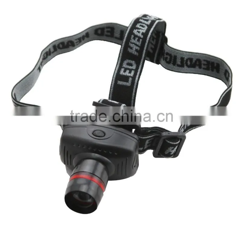 3W Focus Zoom LED Headlamp 3 Mode Energy Saving Outdoor Sports Camping Fishing Head Lamp Flashlights