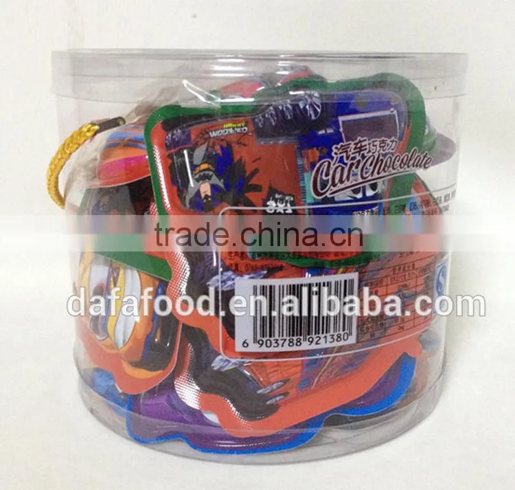 chocolate candy, Cartoon Car Shape chocolate biscuits