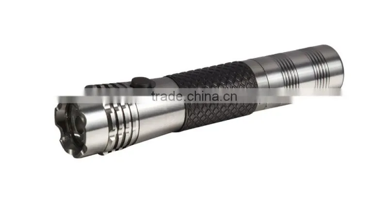 Hot 1watt Car Charging best rechargeable led flashlight with compass and rechargeable battery
