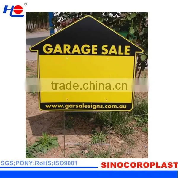Coroplast Sheet/Core Flute Outdoor Lawn Signs