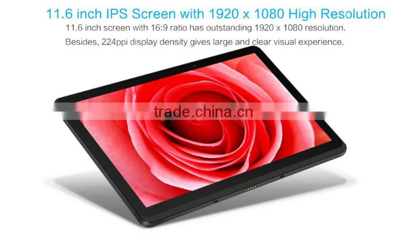 Teclast X16 Power Tablet PC 8GB RAM 64GB ROM Win10 + Android 5.1 11.6 inch FHD IPS Screen Intel Cherry Trail x7-Z8700 64bit