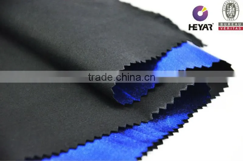 Shimmer Metallic Coating Metallic Poplin Fabric