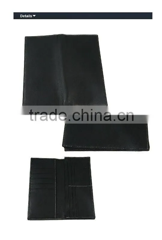 Mens Long Leather Wallet
