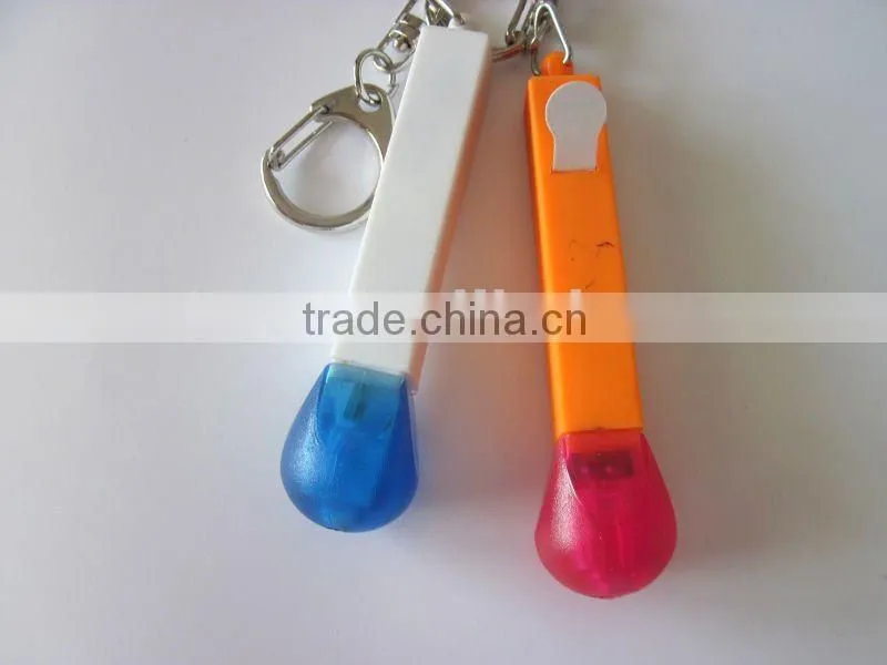 kinds of LED plastic animal toy/gadget with keyling