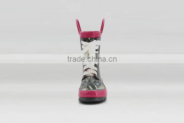 Famouse Brand Latest design men fashion rubber rain boots