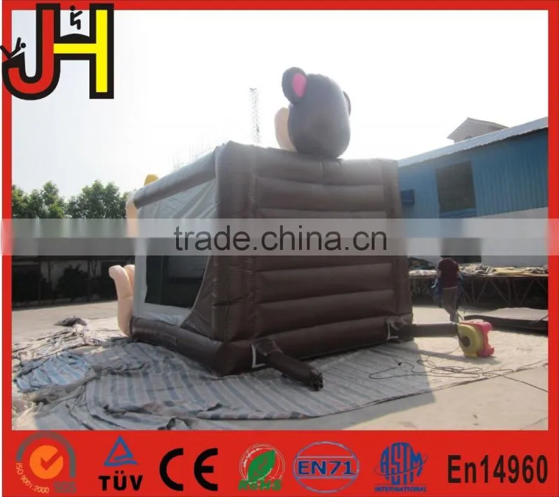 Outdoor toys inflatable monkey bouncer, infatable mini size bouncer for children