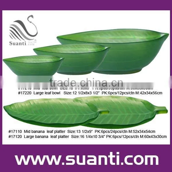 Polyresin tray for fruit