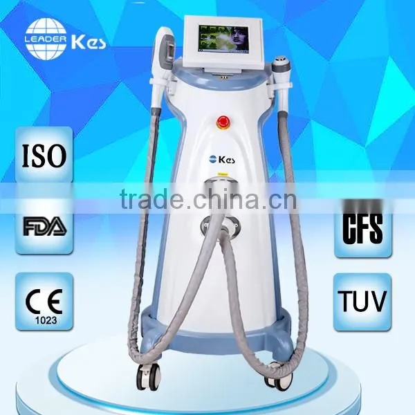 multifunctional spa skin rejuvenation machine beauty equipment new arrival 2015 E-light+RF beauty equipment pore