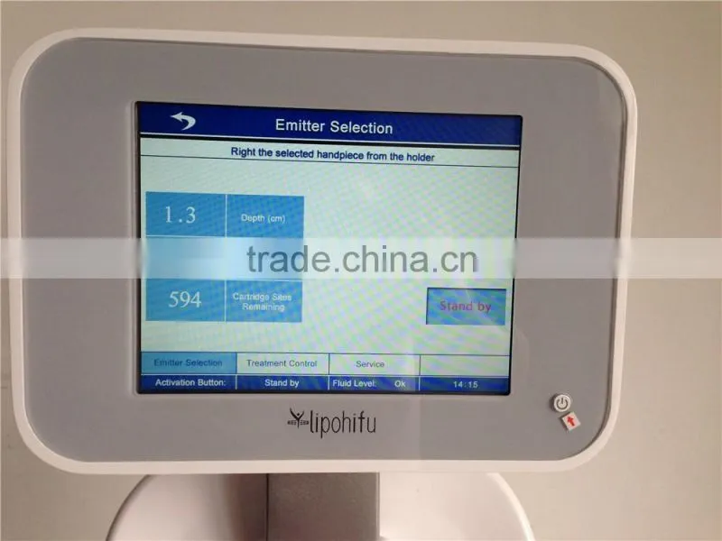 5 continuously adjustable energy lever lipohifu machine prices
