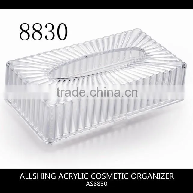Wholesale six tiers acrylic drawer storage organizer for the acrylic makeup organizer/Acrylic Deco Cosmetic Organizer