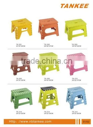 Hot Selling!!Portable Plastic Folding Stool