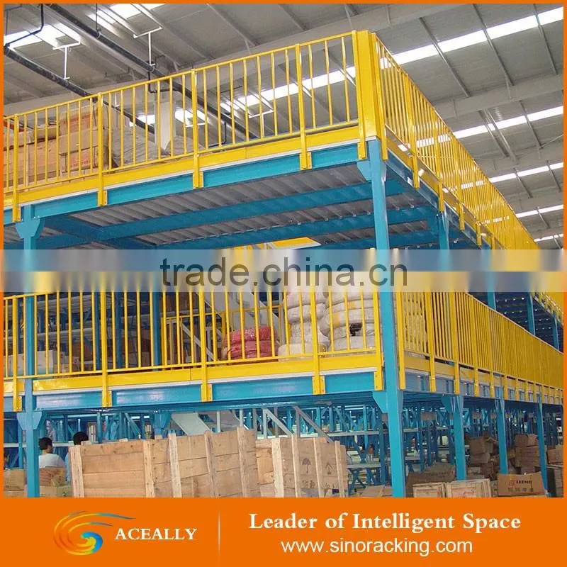 Aceally Foldable wire mesh pallet box/demountable steel storage cage for sale