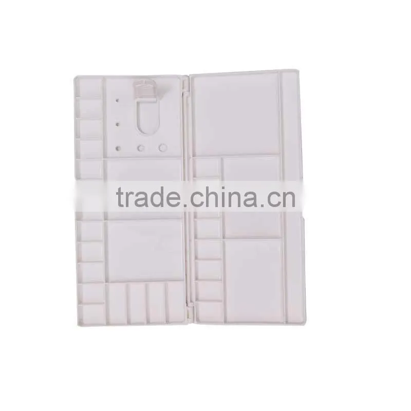 High quality plastic paint box /artist palette box with white color