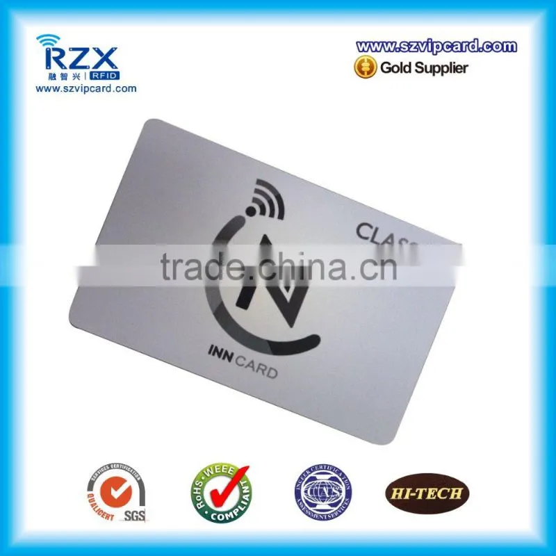 printable 125khz writable rfid plastic pvc chip card