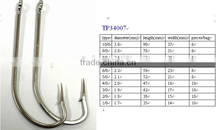 Chinese fishing tackle,fishing hook,sea fishing hooks