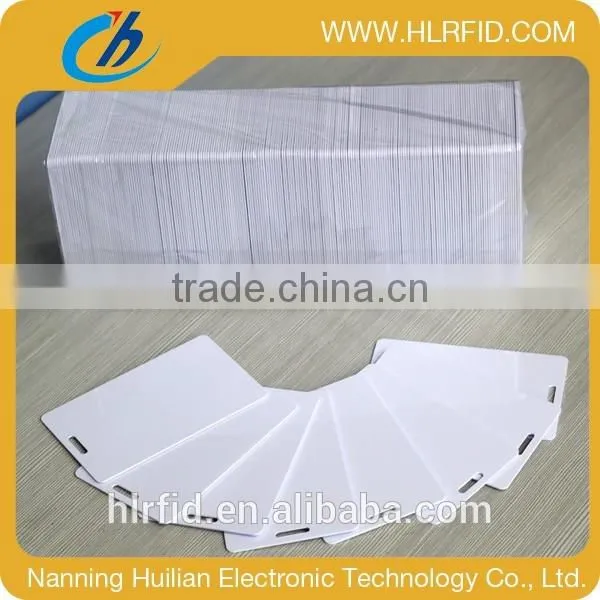 85.6*54mm plastic RFID hotel key card for access control