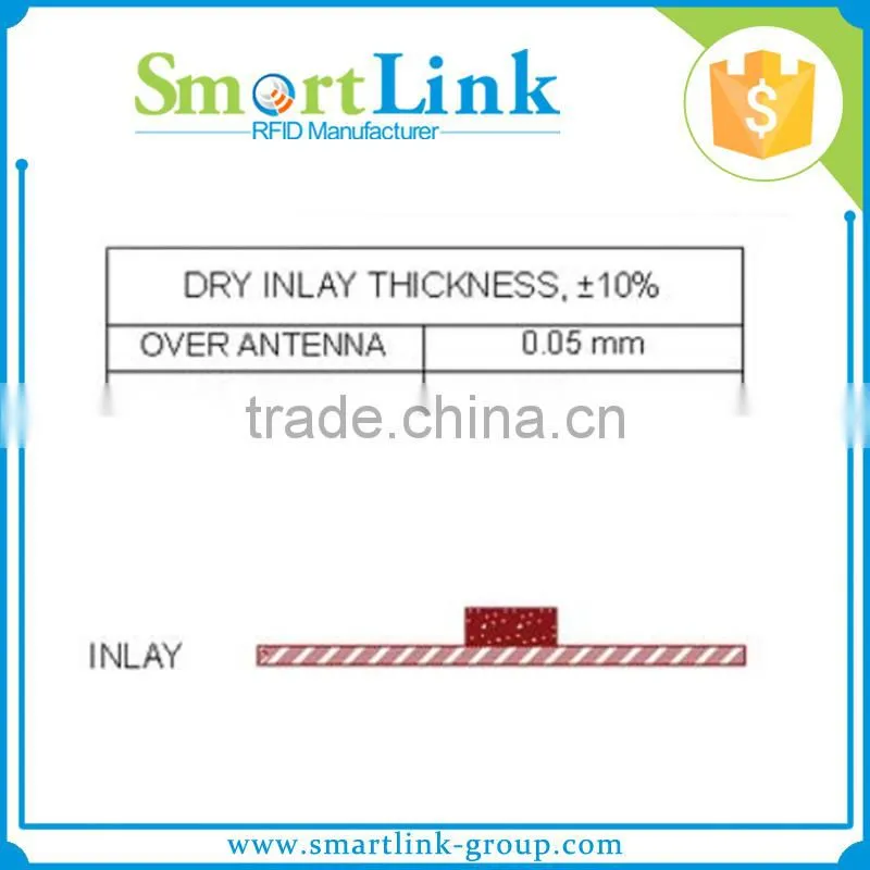 Low Cost High Performance Alien H3 9762 chip inlay tag,Printable UHF Smart RFID Label sticker for Logistics