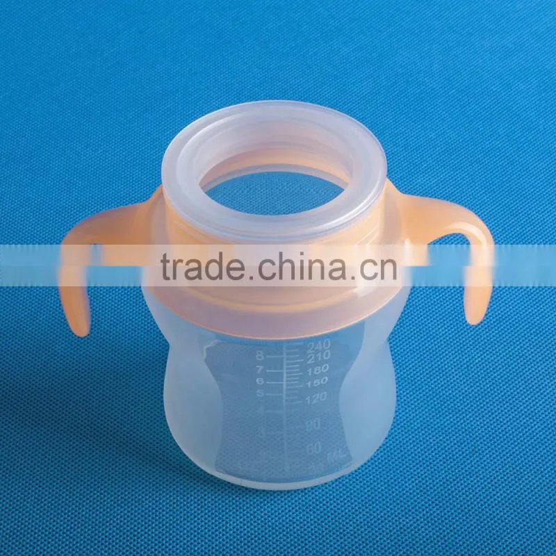 2016 BPA Free Silicone Baby Bottle High Quanlity Nursing Bottle