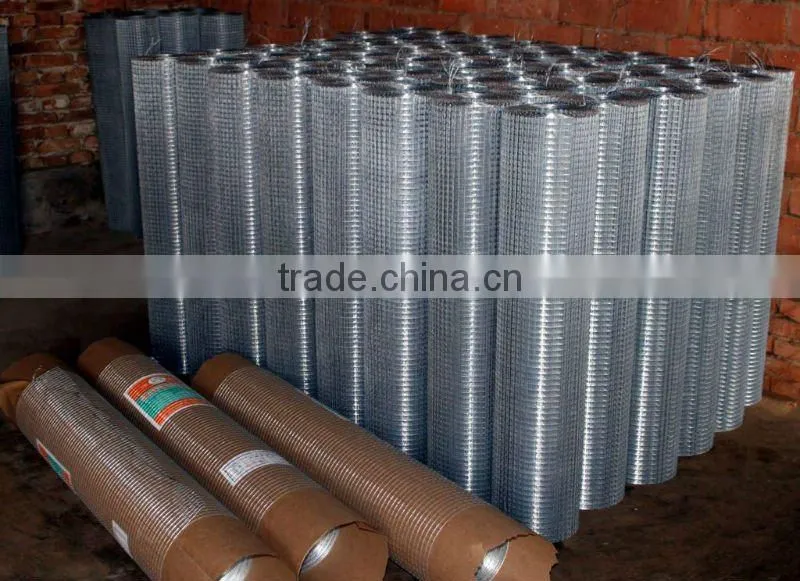 Galvanized welded wire mesh