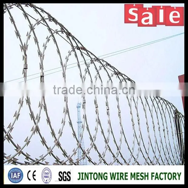 concertina razor wire fencing bto22