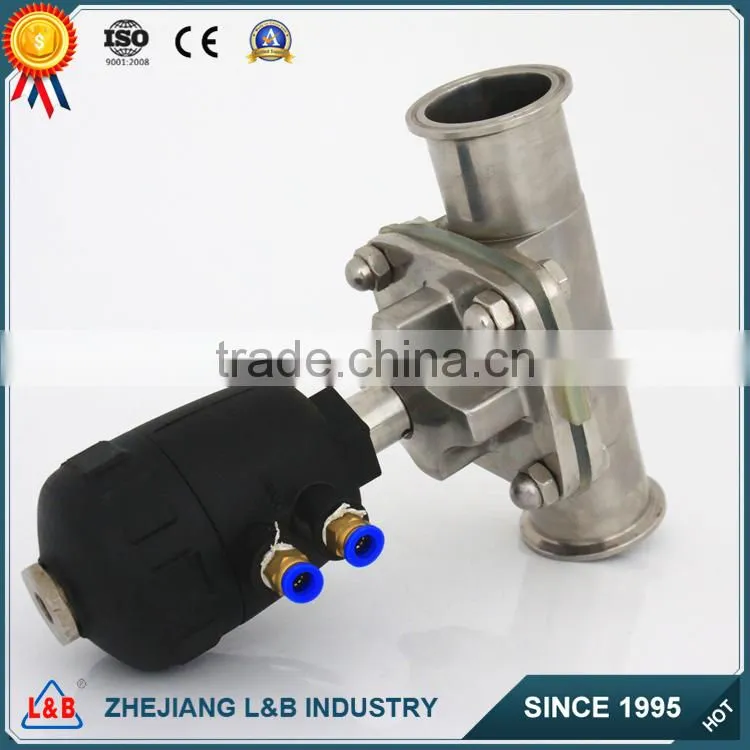 stainless steal pneumatic diaphragm valves, pneumatic diaphragm valve/Sanitary manual pneumatic diaphragm valve