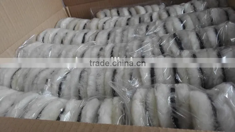 lambskin wool bonnet ,sheepshin wool polishing pad
