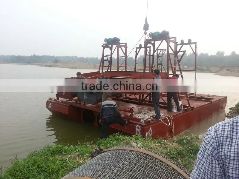 Gold suction dredger